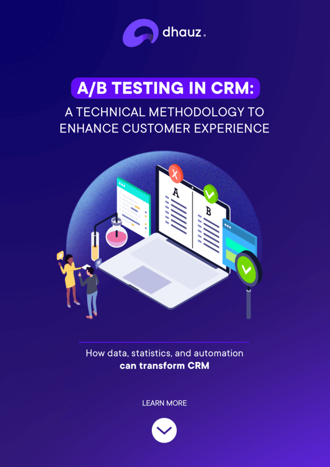 Teste A/B no CRM