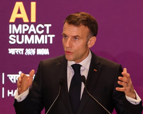 Macron defende as regras da UE em matéria de IA e vota repressão contra o abuso digital de crianças