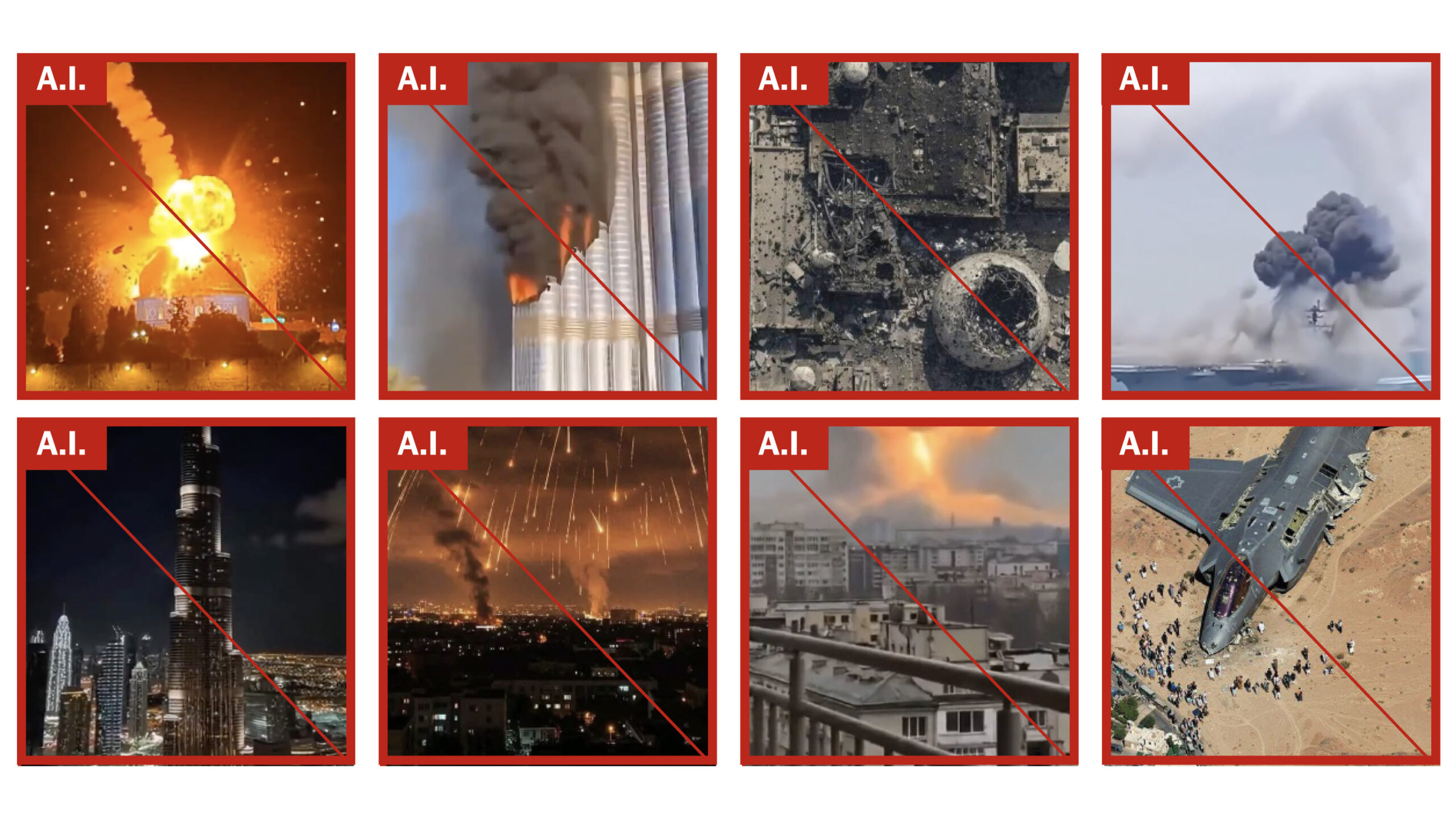 Cascade of A.I. Fakes About War With Iran Causes Chaos Online