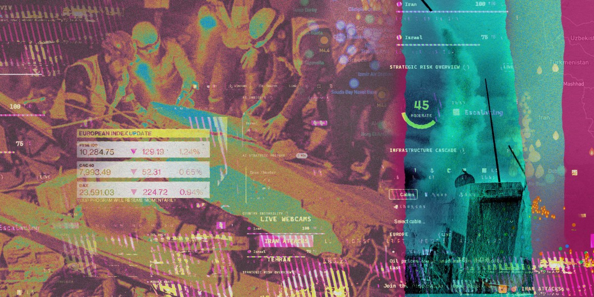 How AI is turning the Iran conflict into theater